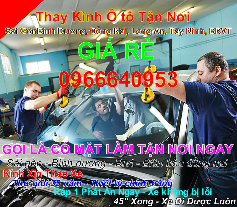 THAY KÍNH Ô TÔ TẬN NƠI